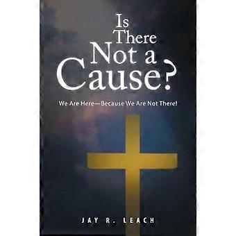 Não Há Uma Causa Para Estarmos Aqui — Porque Não Estamos Lá — JAY R. LEACH — Capa Dura — Livro em Inglês