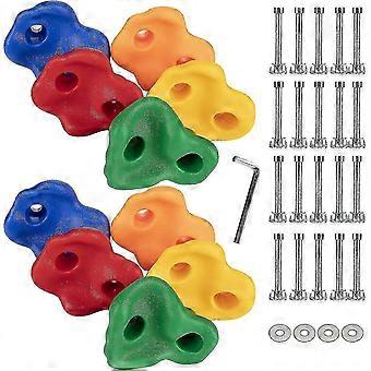 10 Pack Children's Climbing Holds, Mounting Hardware, Handles With Installation compatible Outdoor, 5 Colors,New 2026