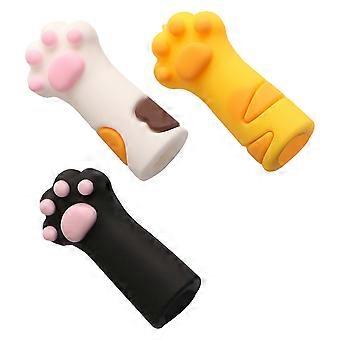 Cat Paw Protective Sleeve for Nail Cuticle Scissors Silicone 3Pcs Cover
