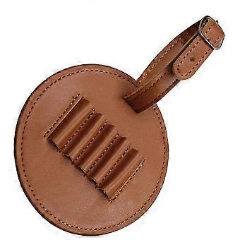 Golf Tee Organizer Bruine Golftas Tag Tee Holding Tool Eenvoudig Ontwerp 1Set