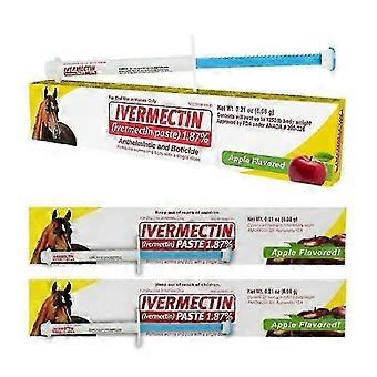 Apple Flavored Horse Cream, Mild Formula, Deworming, Regulating Balance, Non-irritating Horse Wormers 26Y