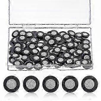 3D Scanning Magnetic Tracker Dots, 200 Pack, 6mm Inner Diameter, 10mm Outer Diameter, Reference Point Markers for 3D Scanner Projects