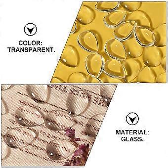 Nail Art Display Rack Glass Clear Nail Color Display for 100Pcs