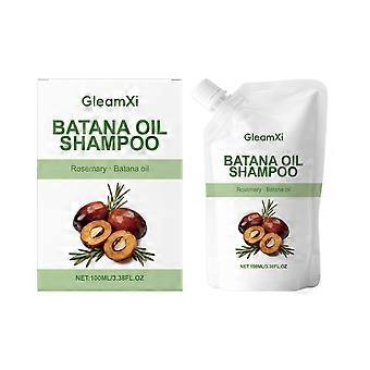 Gleamxi Batana Rosemary Shampoo - Cleanses Scalp And Hair, Smooths Hair, Nourishes, Adds Shine, And Moisturizes