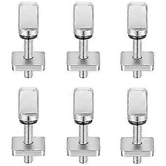 6 PCS Surfboard Fin Screws, No Tool Stainless Steel Thumb Fin Screw for SUP Surf Longboard Paddleboard ZAT