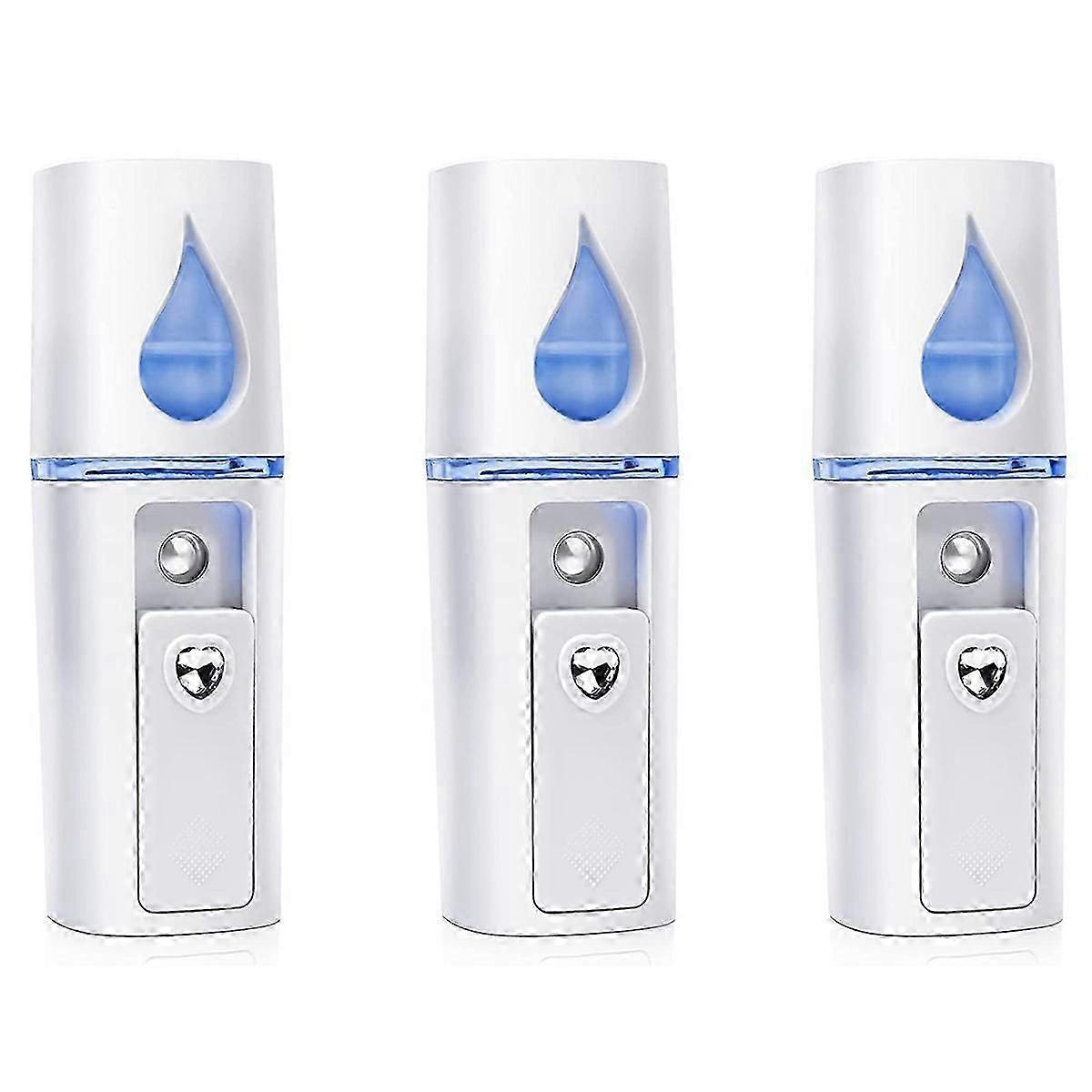 Portable Nano Mister Mini Steamer Atomization White
