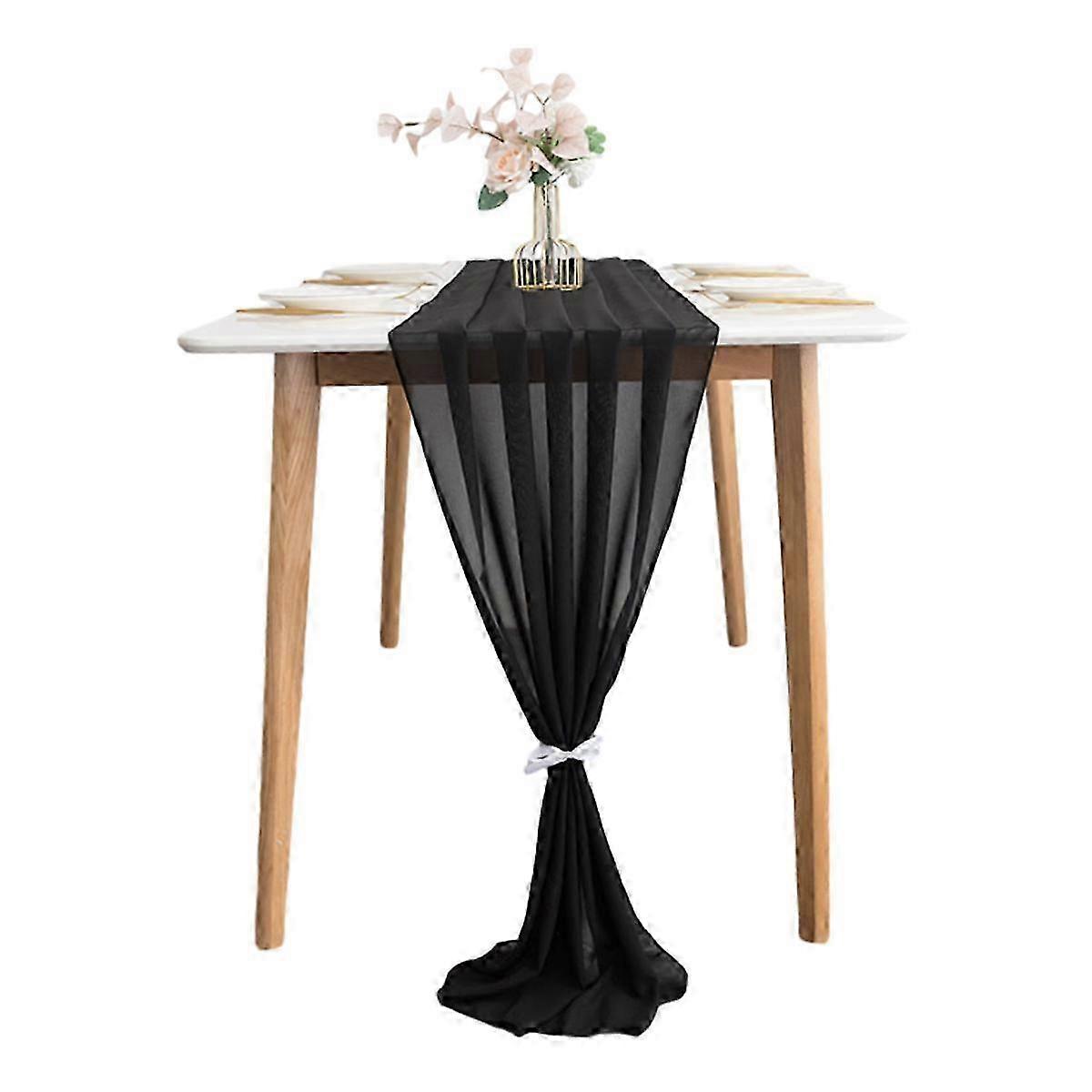 Sheer Polyester Table Runner