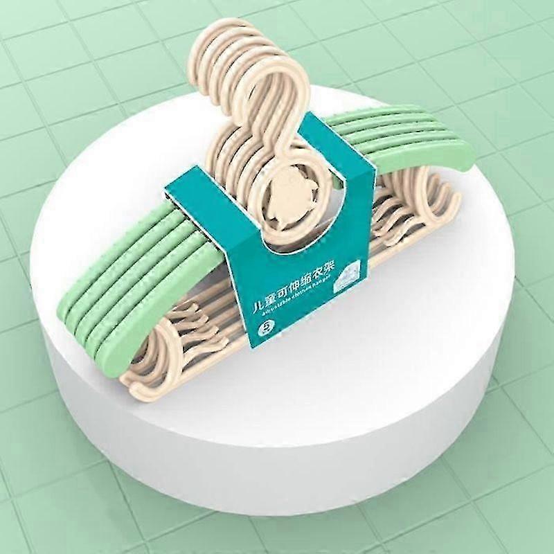 Green Telescopic Toddler Hangers