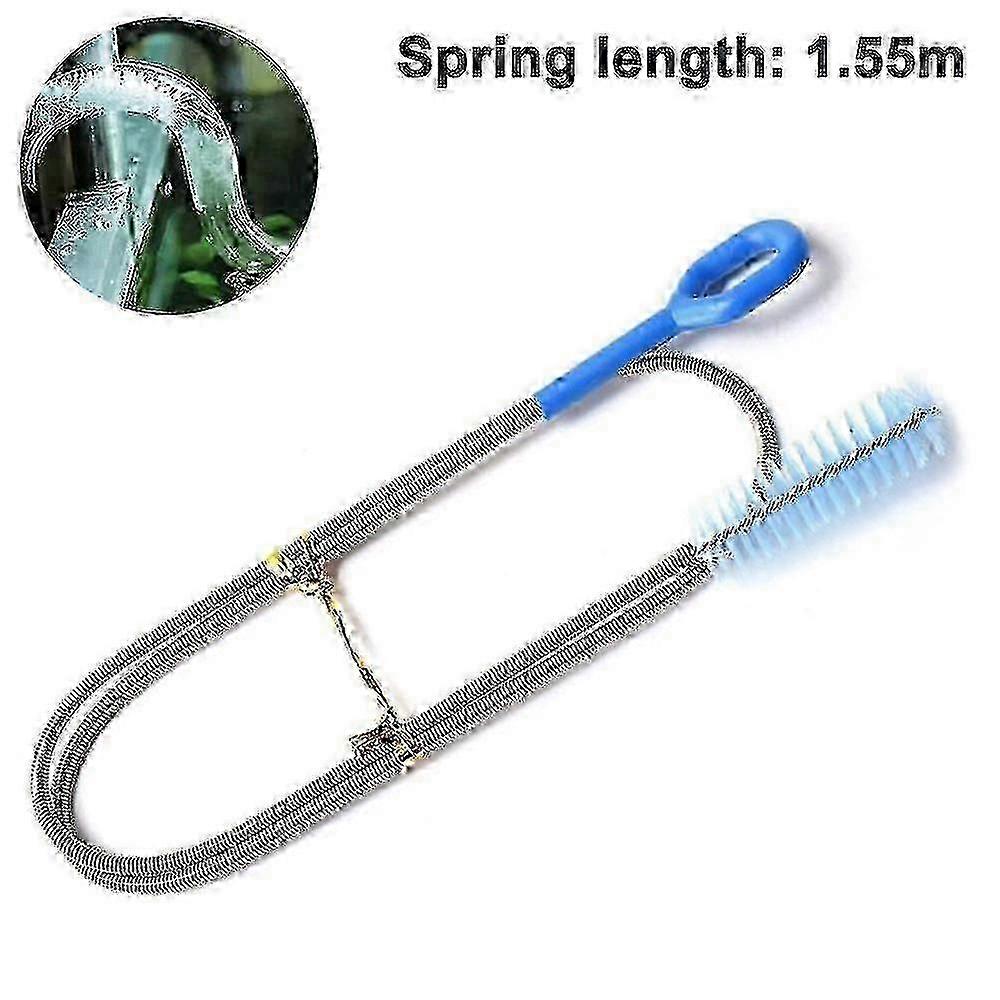 Extra Long Drain Cleaning Brush,1.55m,flexible Drain Cleaning Tool