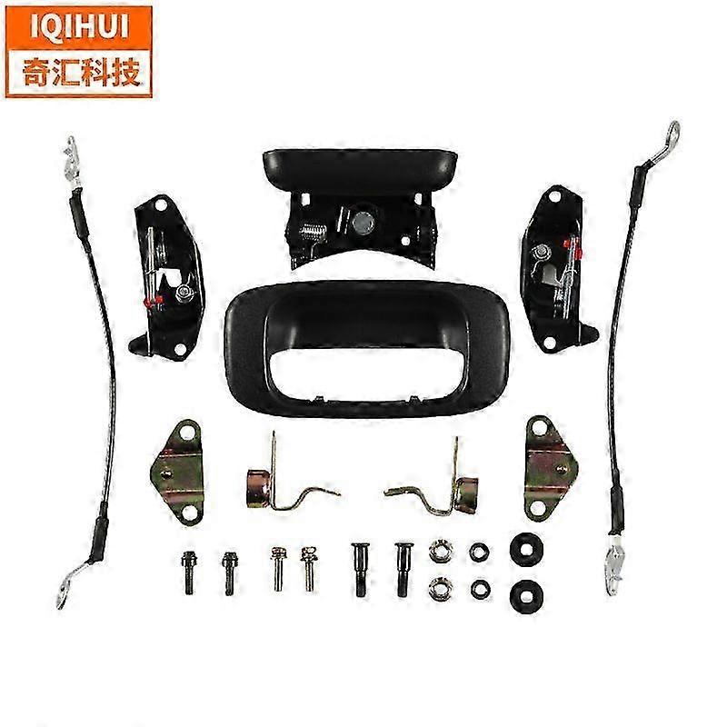 Tailgate handle hinge lock cable kit