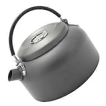 Camping Kettle Aluminum Alloy Outdoor Tea Kettle Even Heating Gas and Induction Compatible