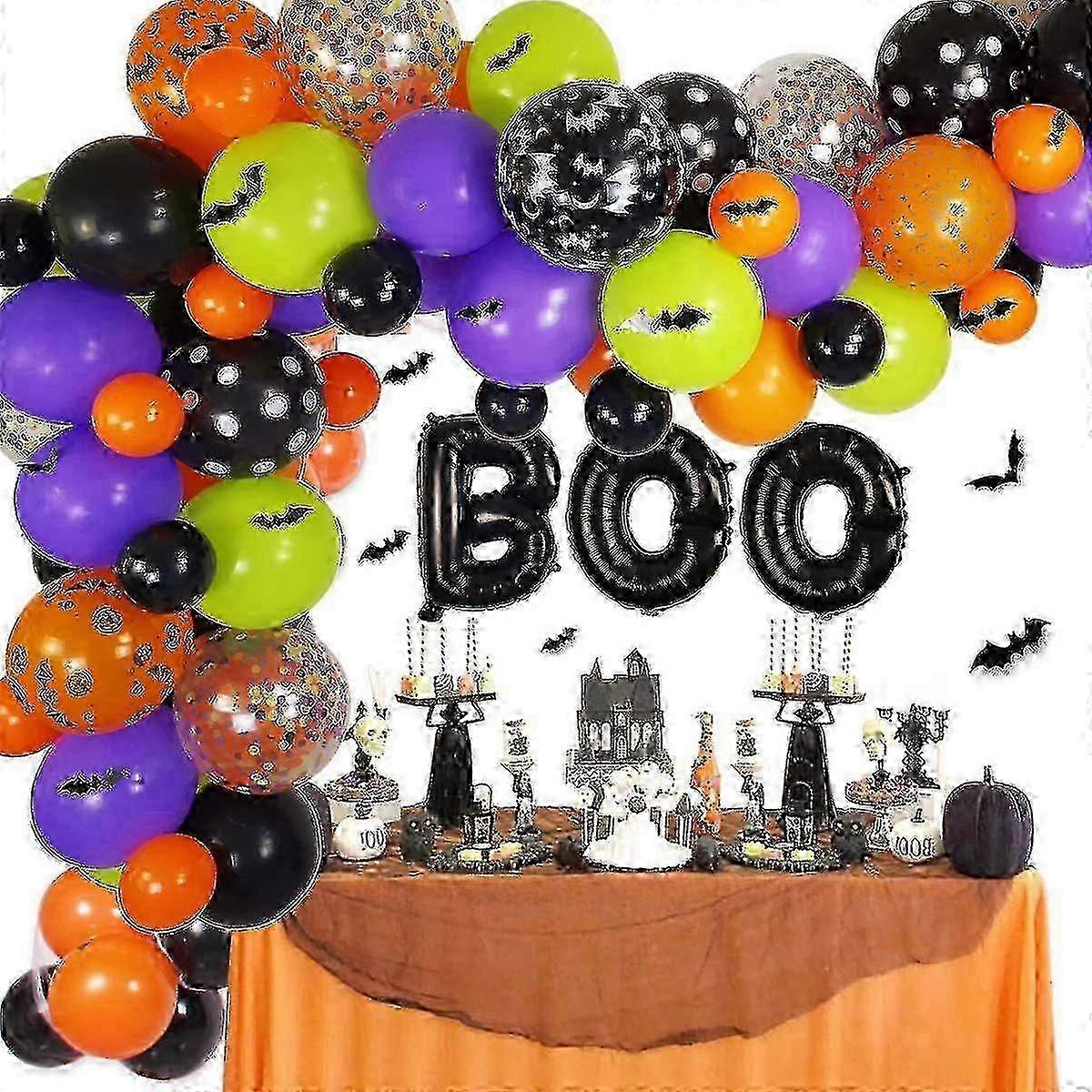 Multi-Size Halloween Balloon Set-y10
