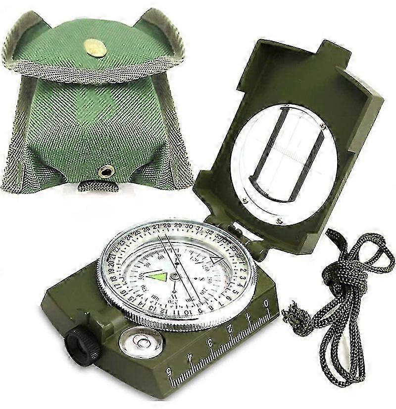 Durable Metal Compass with Inclinometer Scale