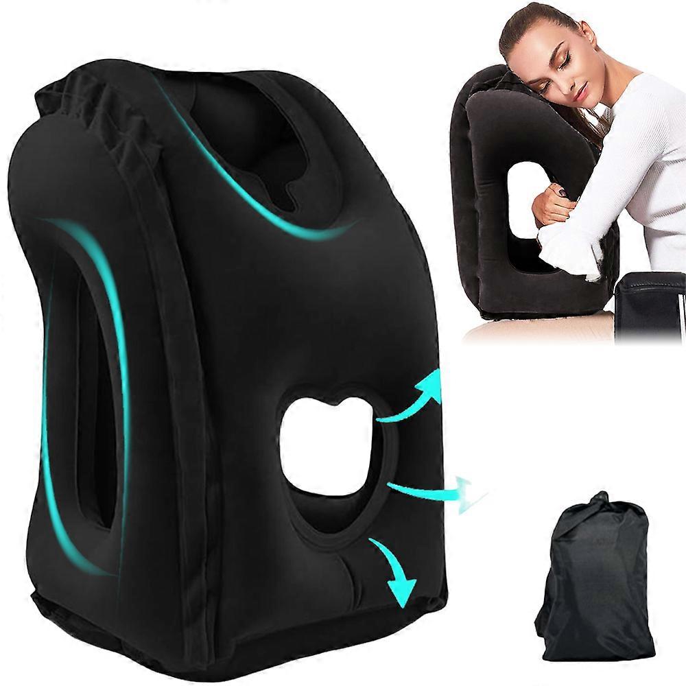 Ergonomic Ultralight Inflatable Travel Pillow