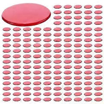 RTSHE-300Pcs Clear Red Plastic Bingo Chips 19Cm zzys