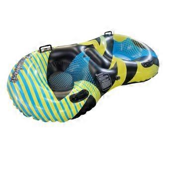 Two-Person Snow Tube Reinforced Two-Person Sled Quick to Inflate