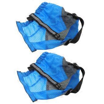 Waterproof Hiking Gaiters for Men and Women, Lightweight Breathable Boot Covers with Adjustable Weatherproof Leg Protection