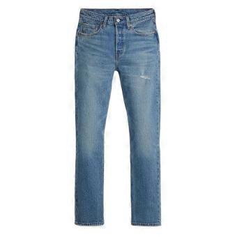 Levis Womens/Ladies 501 5 Pockets Straight Leg Jeans