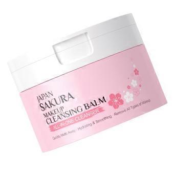 Cleansing Balm Makeup Remover for Eye and Lip Color and Daily Sun Care, Applied to Dry Skin with Gentle Massage Before Removal with Water or