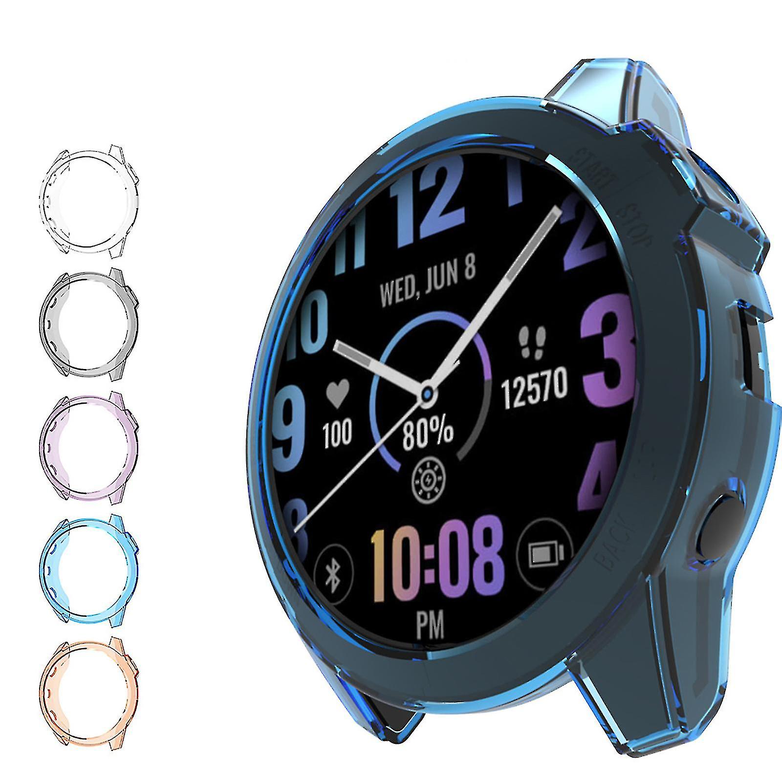 Screen Protector Case Soft Cover Bumper Tpu Shell For Garmin Fenix 7 Smartwatch