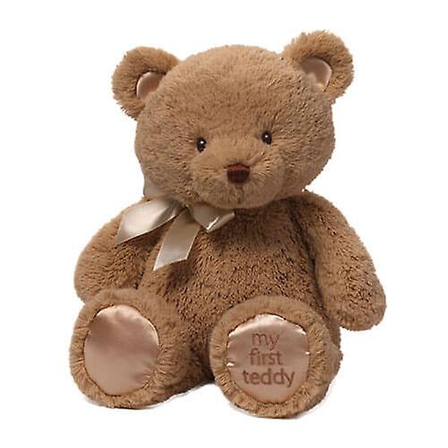 Adorable Soft Snuggly Plush Bear Baby Safe Embroidery Gund My First Teddy