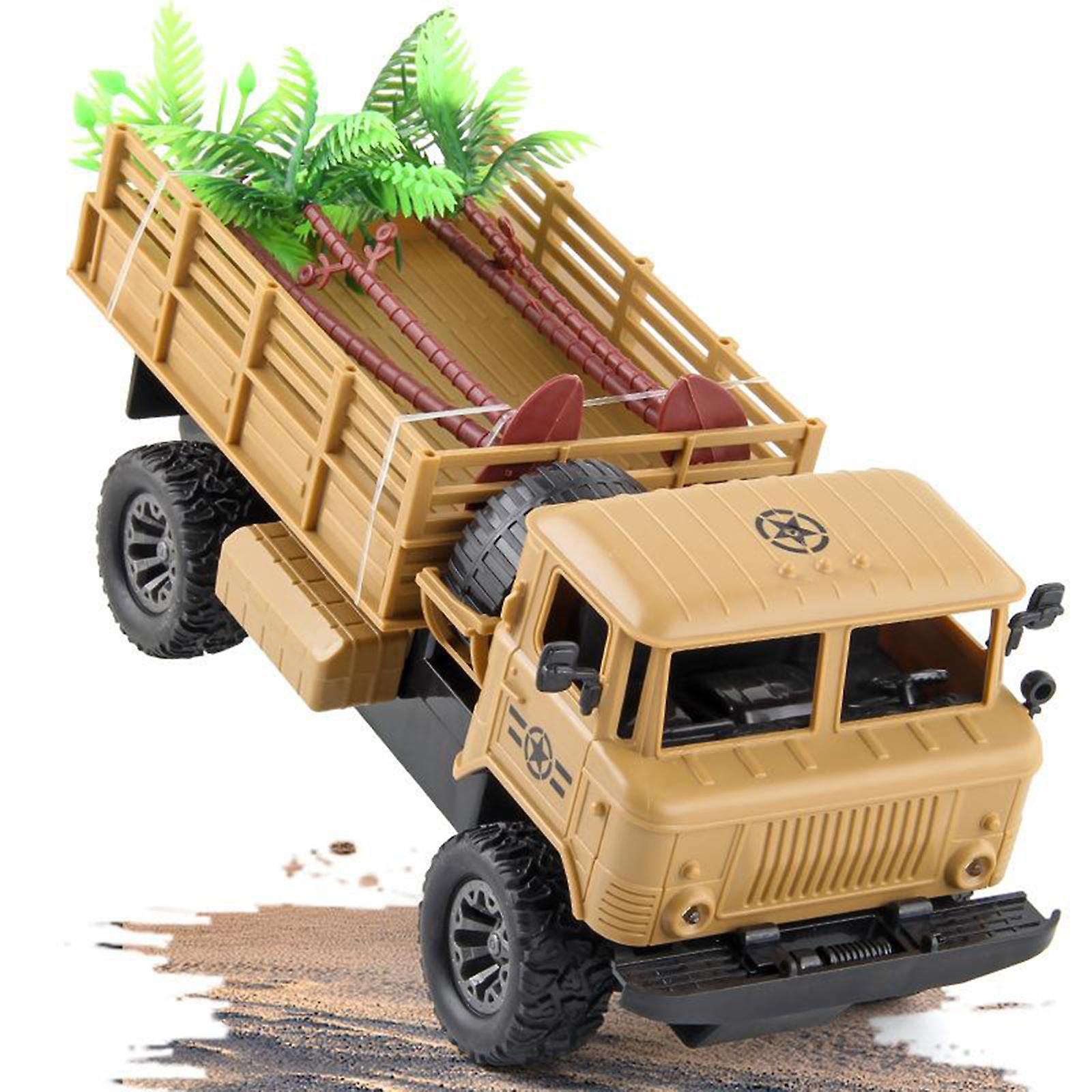 4チャンネルRC建設トラック1/20 LEDライトビークルツリー付き