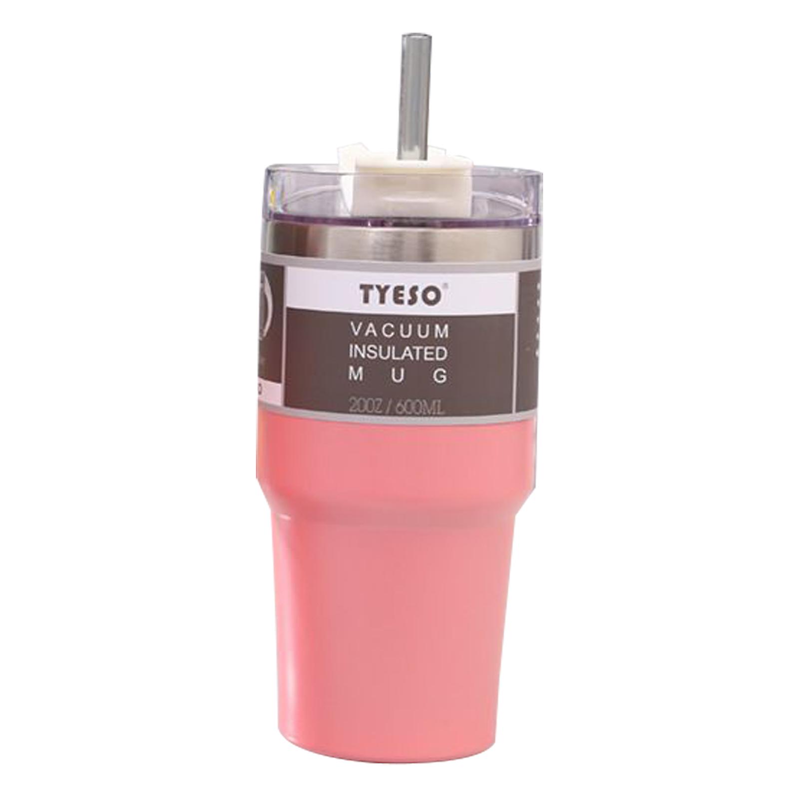 A legjobb kedvezményes macaroon termosz csésze szalmával, 20oz lombik csésze szalmával in style vizes palack rozsdamentes acél palackok kávé kancsó