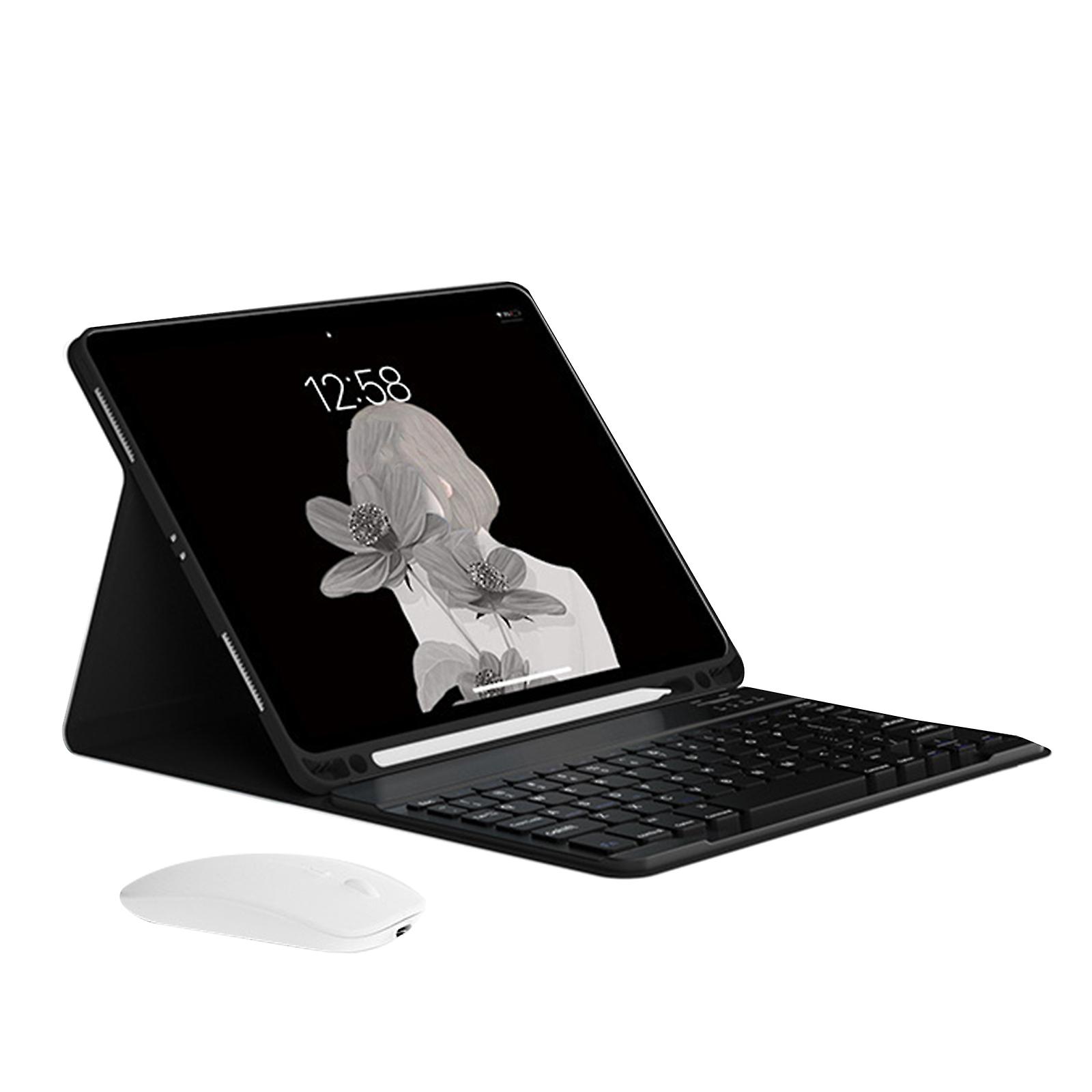Durable Plastic Silicone Tablet Case Bluetooth Tablet Accessories With Mouse Removable Keyboard Case