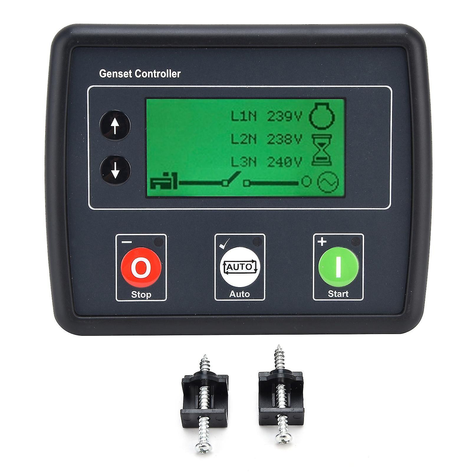 Generator Controller Selfstarting Lcd Display 3phase Mains Detection Control Board Dse4520