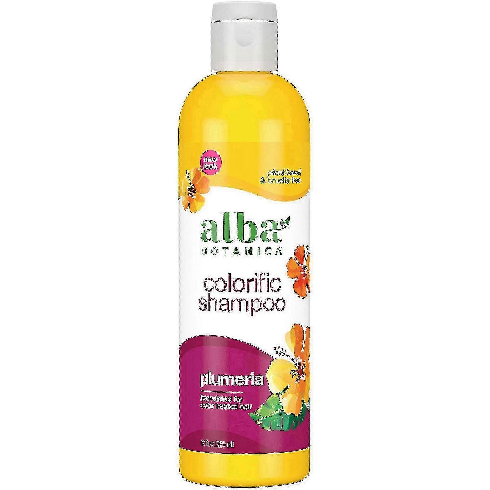 Alba Botanica Plumeria Shampoo, 12 Oz