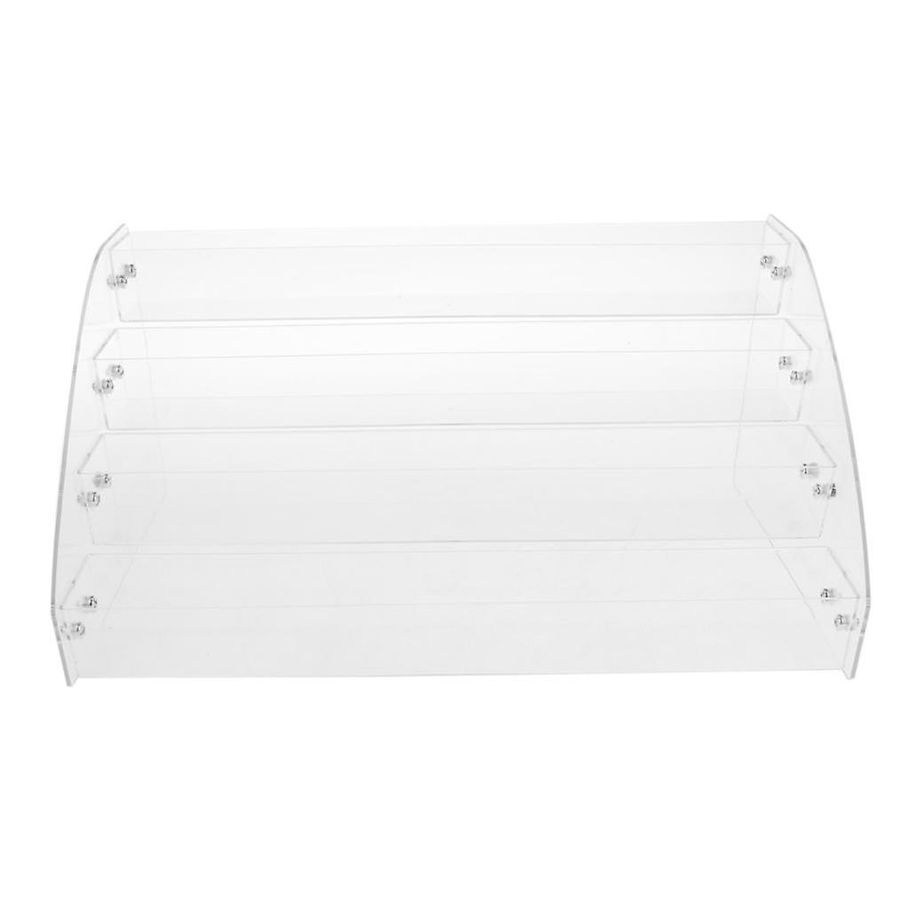 1 Pcs Multi-Layer Acrylic Sunglasses Display Stand Nail Polish Rack 4 Layers