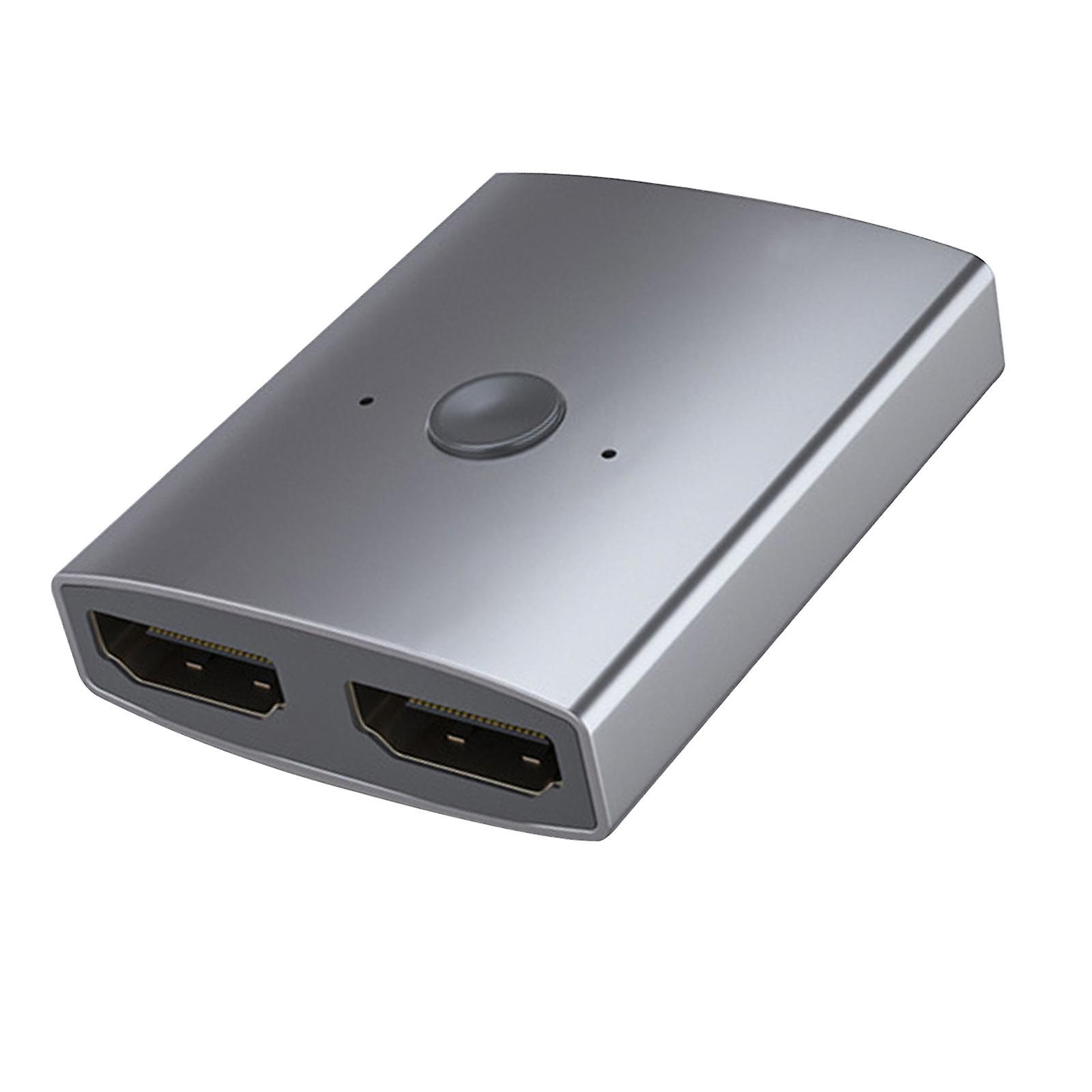 HDMI Switcher Splitter Bi Direction 2 In 1 Out / För Datorset Bildskärmar