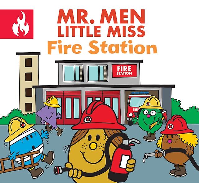 Mr. Men Little Miss Fire Station by Adam Hargreaves Paperback