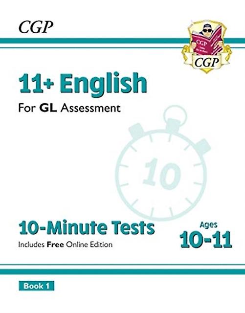 11 Gl 10minute Tests English  Ages 1011 Book 1 With Online Edition by CGP Books Multiplecomponent retail product parts enclosed Book