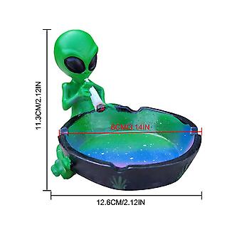 Unique Alien Ashtray Windproof Cigarettes For Indoor Or Outdoor Use Desktop  Smoking-ash Tray Home Decoration | Fruugo UK