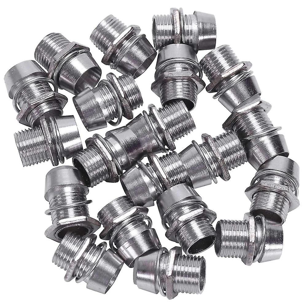 20 Pcs Copper 5mm Light Emitting Diode Led Holder Mount Panel Display