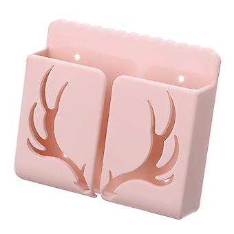 Duel Use Bathroom Hair Dryer Holder Space Saving Blow Dryer Holder For Hair Dryer Shampoo Soap