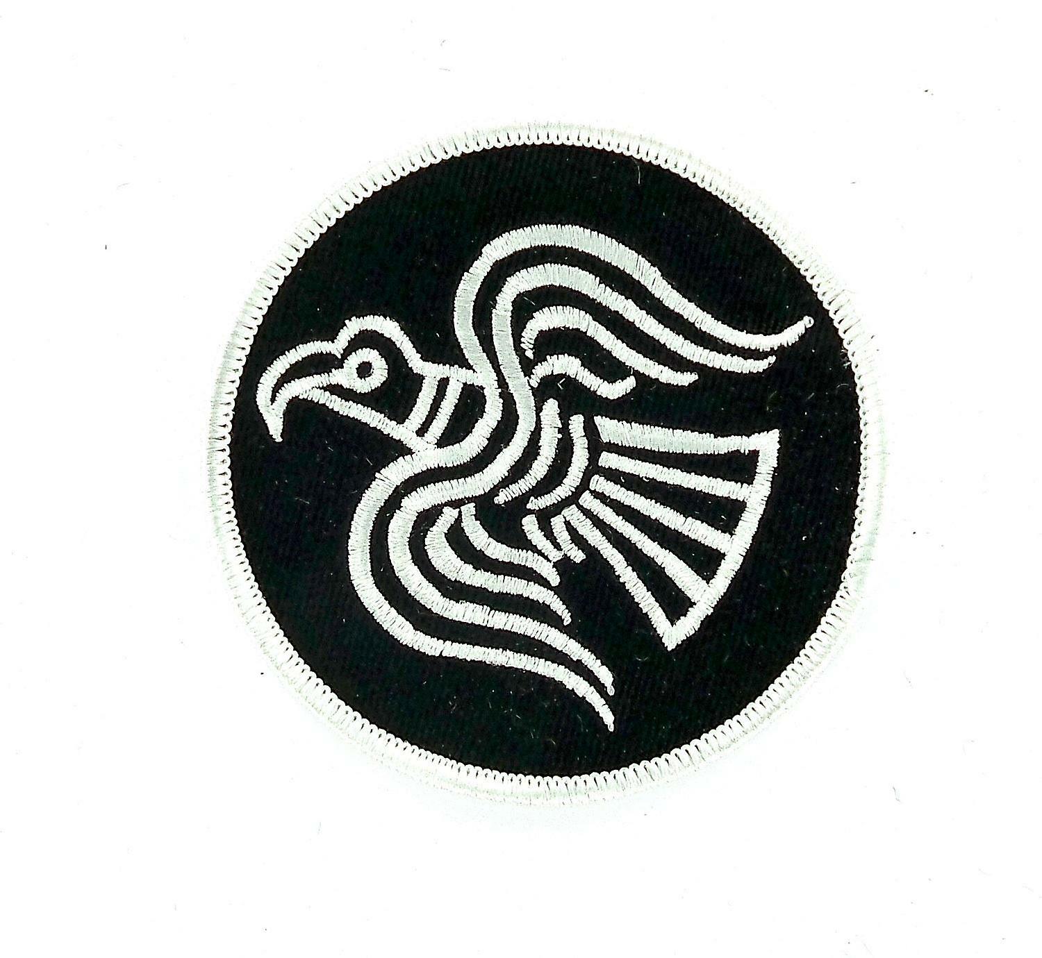 Patch Thermocollant Viking Nordique Walhalla - 90x25 Mm - Qualité Allemande, Résistant Lavage 90°C