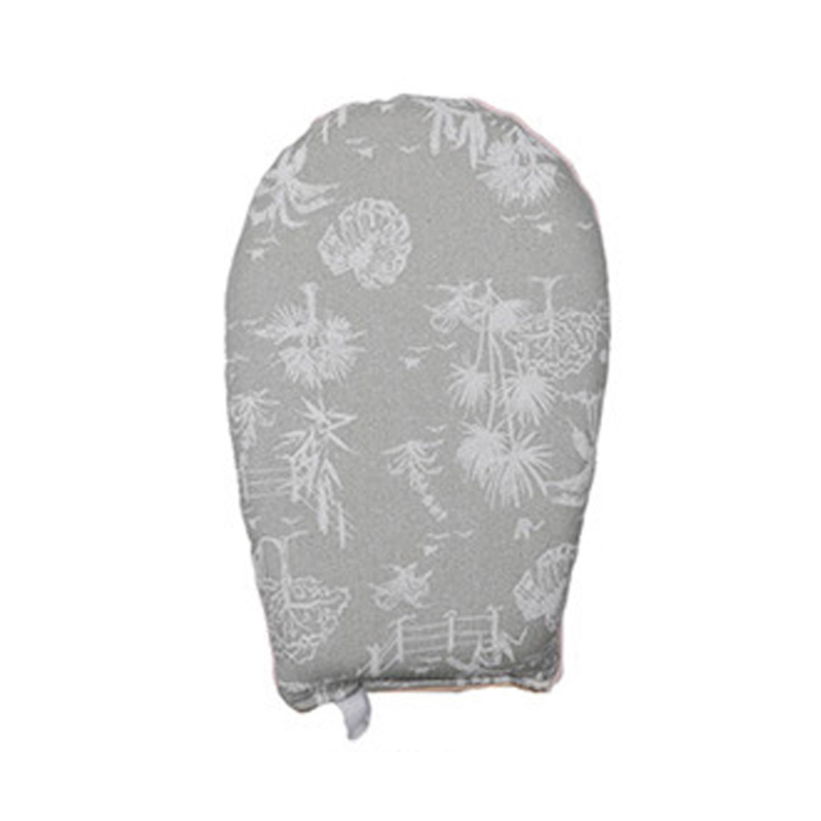 Handheld Ironing Board with Finger Hoop Heat Resistant Anti-scald Steaming Iron Mitt