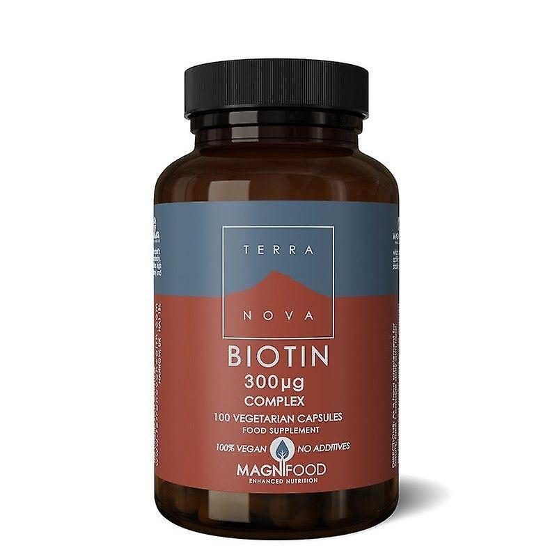 Terranova Biotin 300ug Complex Vegicaps 100 (T0271)