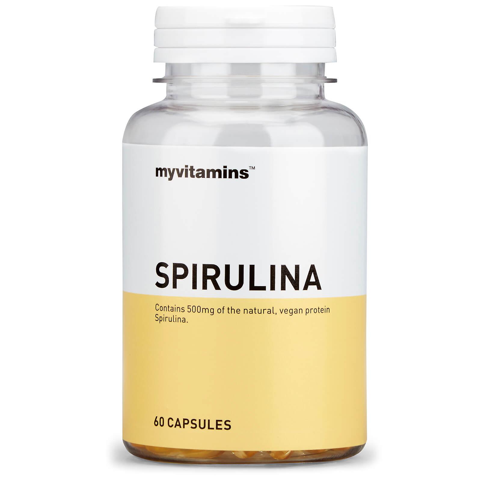 Spirulina (180 Kapseln) - Myvitamine