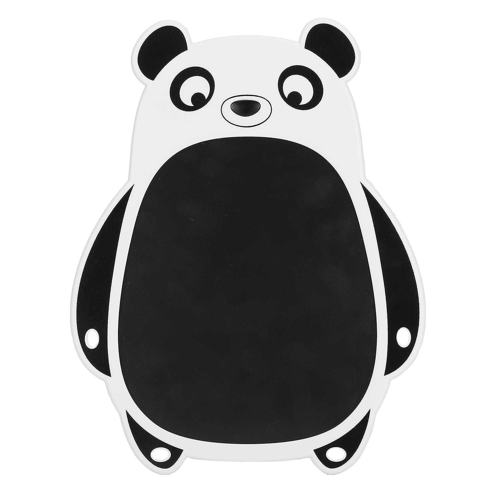 LCD Writing Tablet Cartoon White Panda Shape Writing Board Portable Color Screen Writing Pad