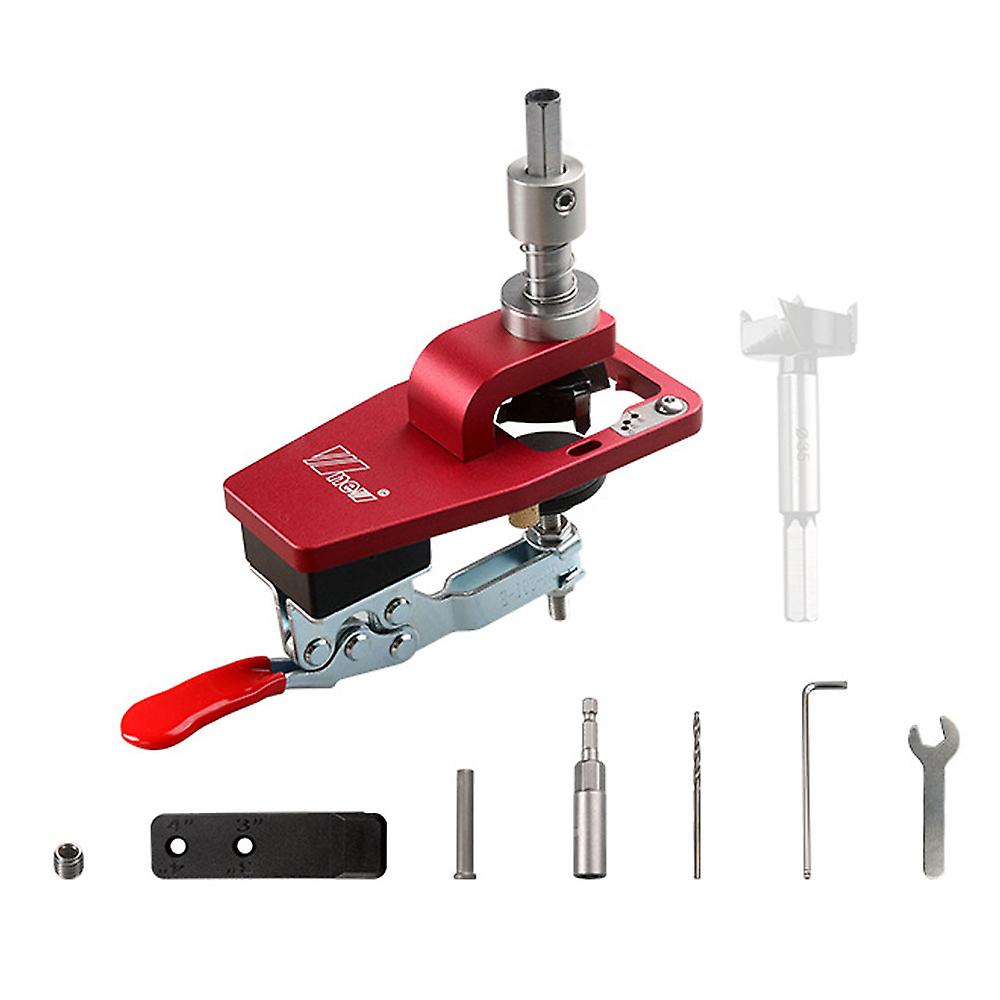 35mm Hinge Hole Puncher Woodworking Hole Drilling Guide Locator