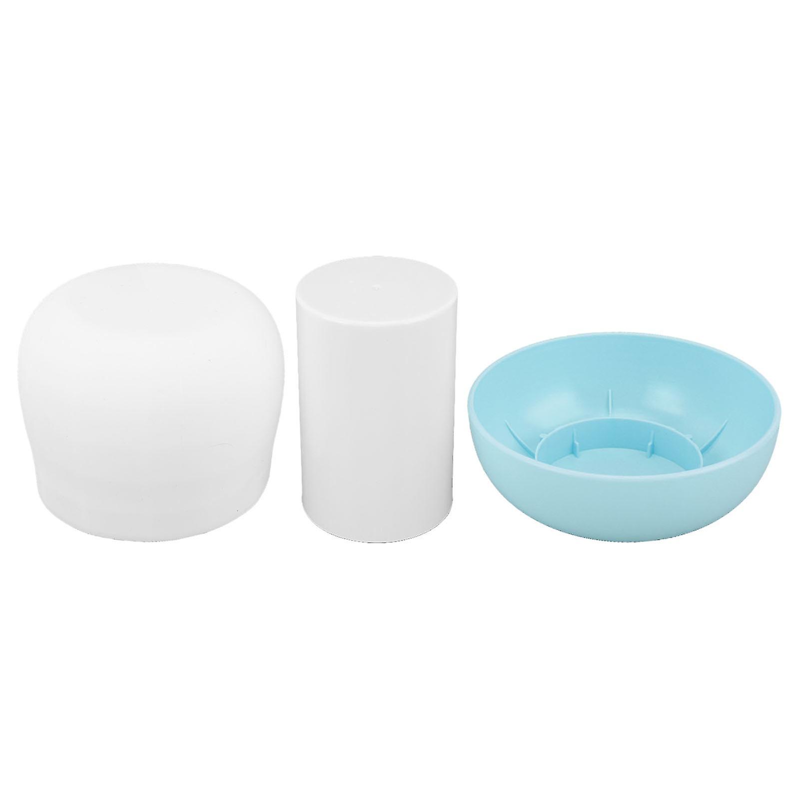 Mushroom Shape Silicone Ice Cube Maker 11x8.5cm Blue