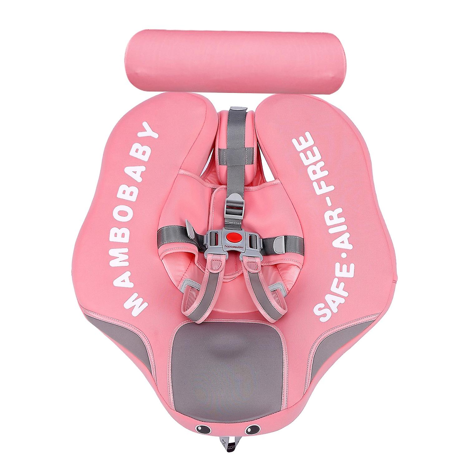 Non-Inflatable Baby Float Infant Lying Swimming Ring Pool Swim Trainer with Tail Float for 3-24 Mont