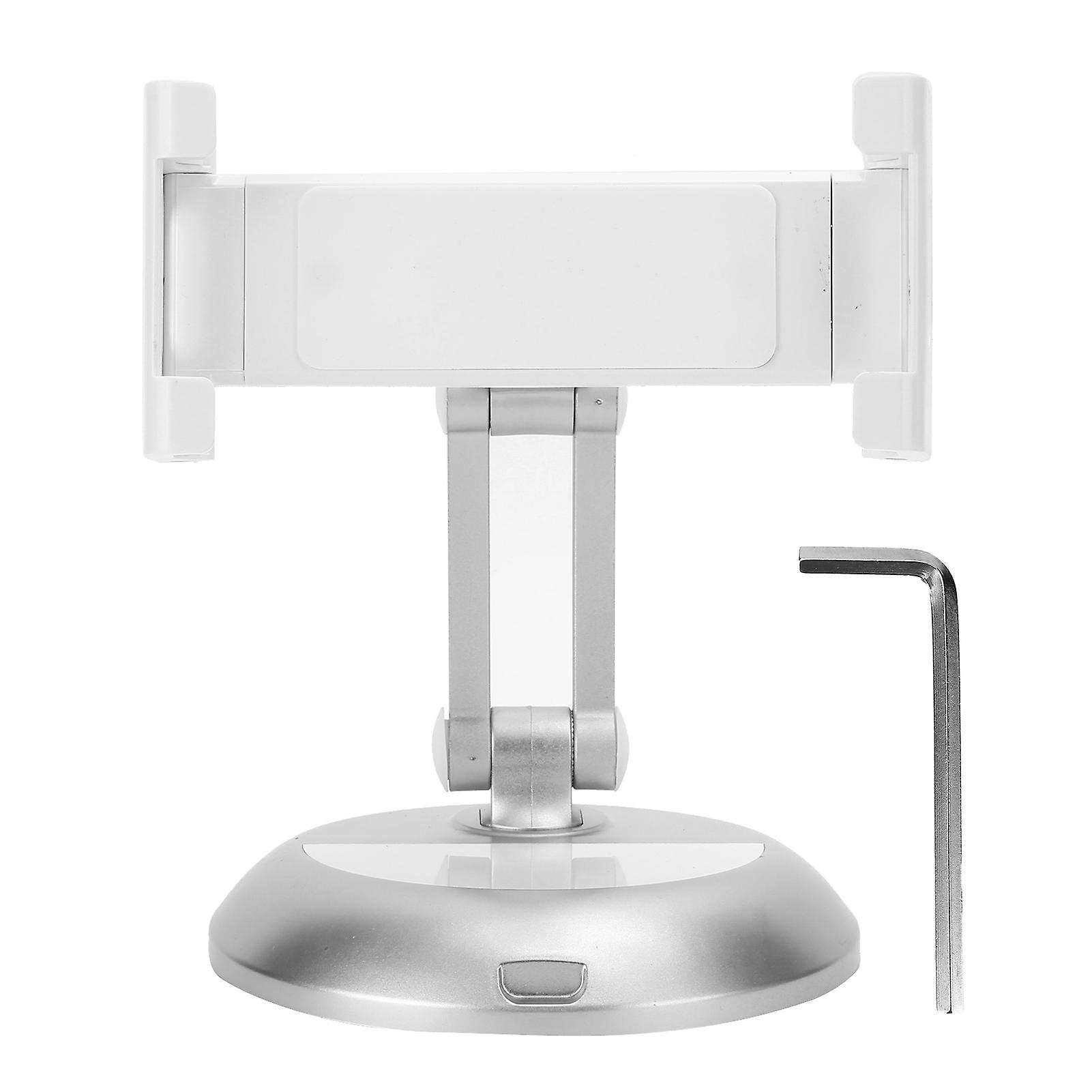 Portable 360° Folding Phone & Tablet Stand: Anodized Aluminum, Non-Slip Design