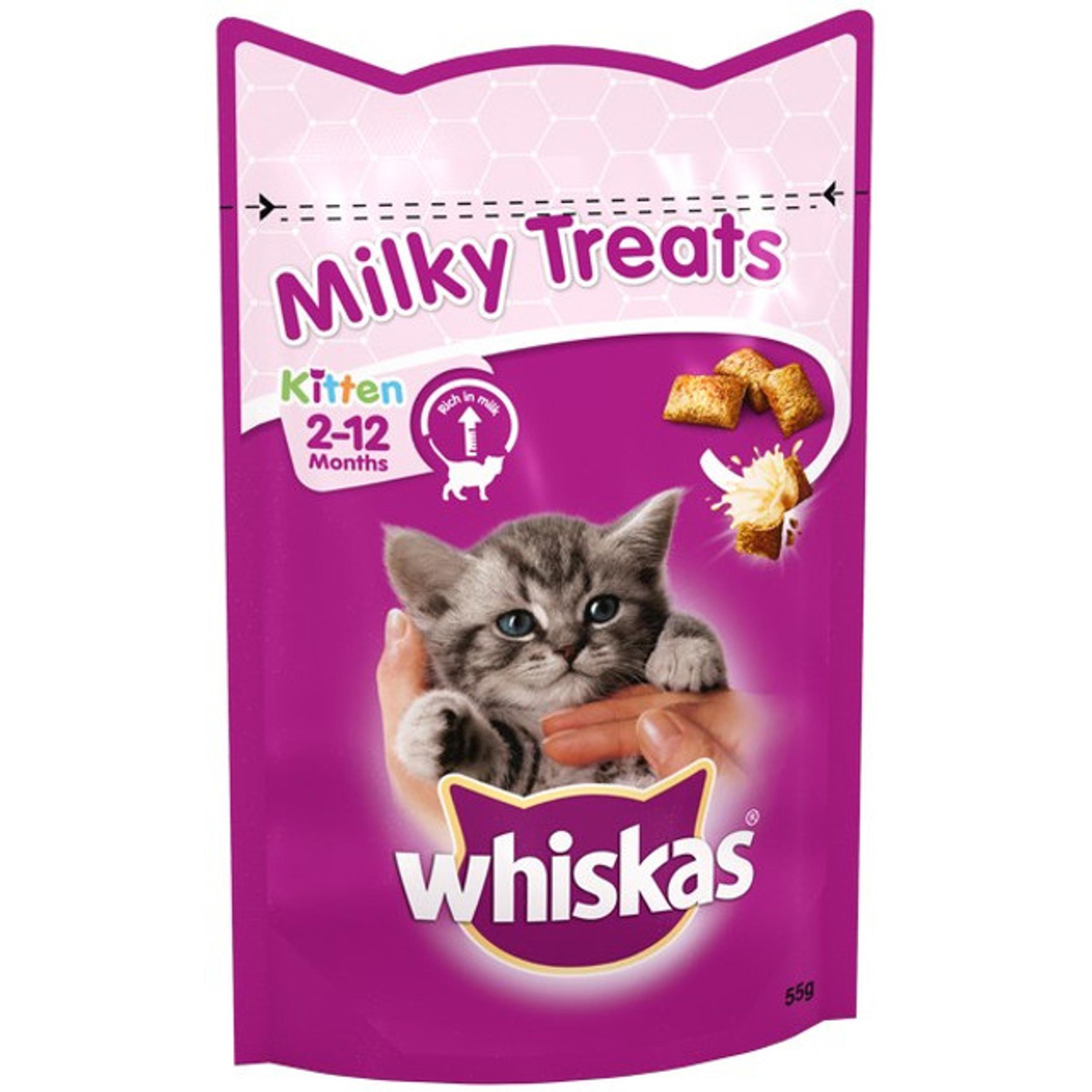 Whiskas Kitten Milky Cat Treats 6 x 50g