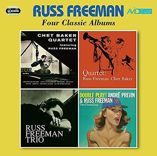 Various - Four Classic Albums (Chet Baker Quartet Featuring Russ Freeman / Quartet / Trio / Double Play) [CD] (様々な - 4 つの古典的なアルバム (チェット ・ ベイカー カルテット フィーチャリング ラス ・ フリーマン / カルテット / トリオ / ダブル プレイ) [CD]