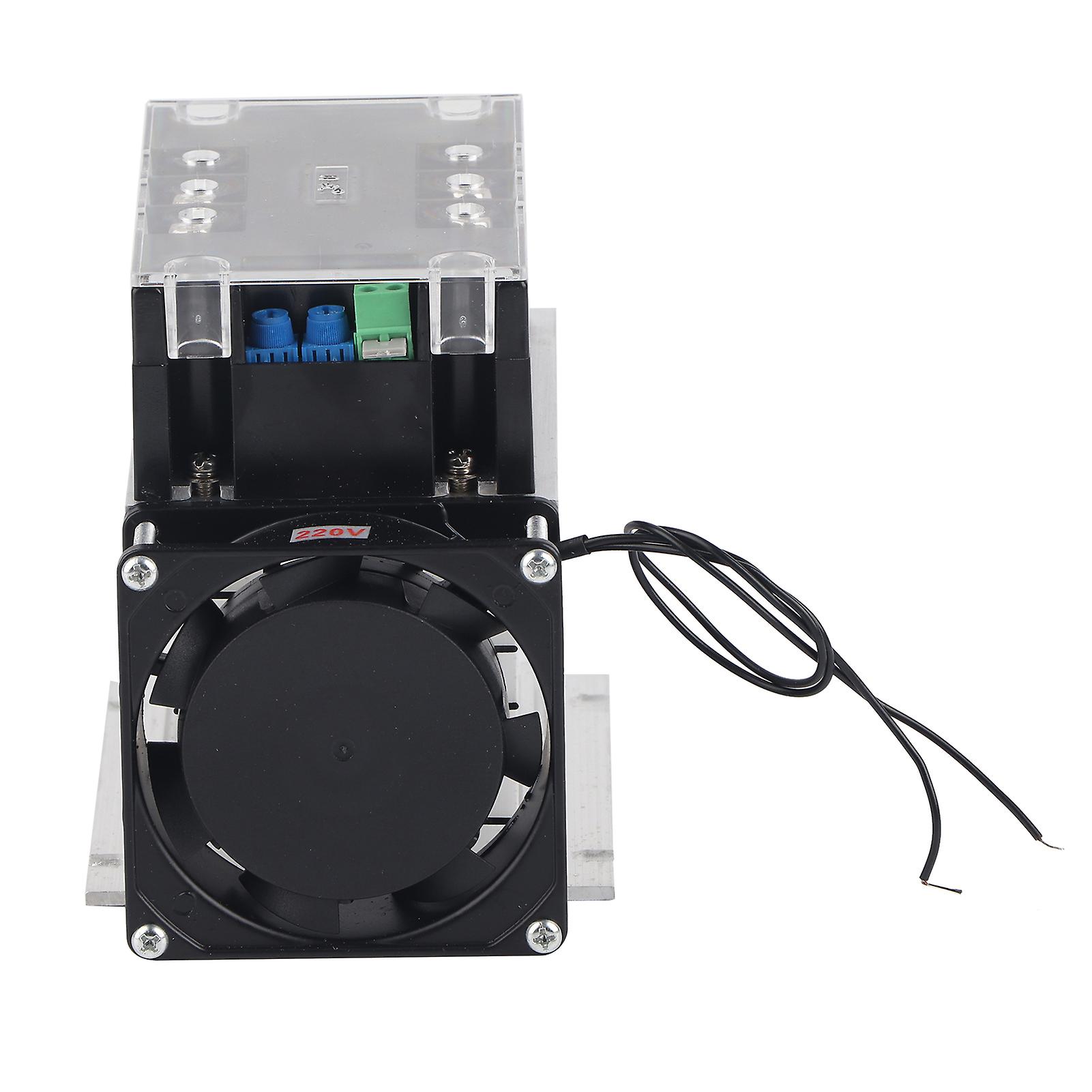 Soft Start Controller for Single and 2 Phase Motors Aluminum Bottom Motor Accessory with Module Radiator for Electrical Parts