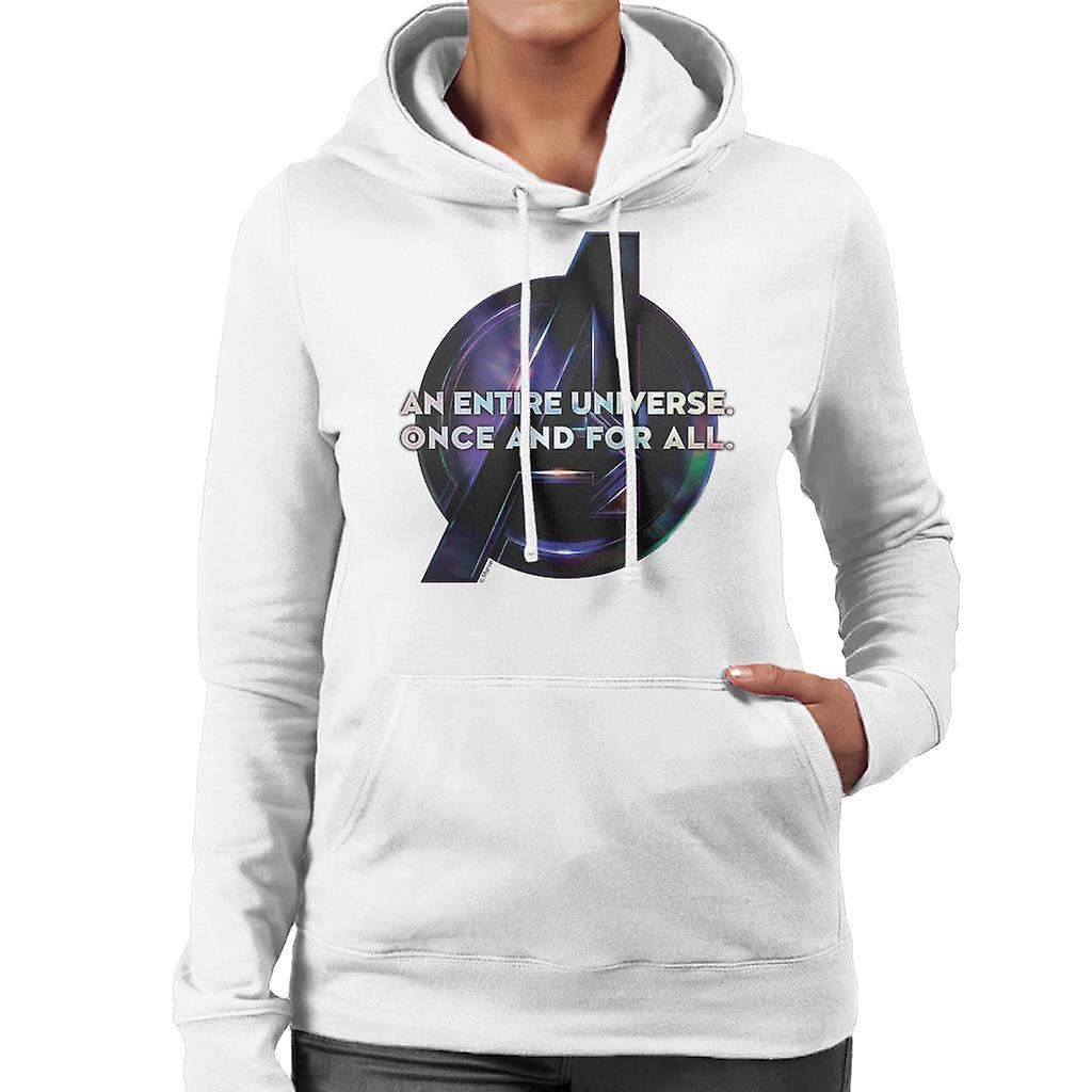 Marvel Avengers Infinity War An Entire Universe Once And For All Women's Hooded Sweatshirt